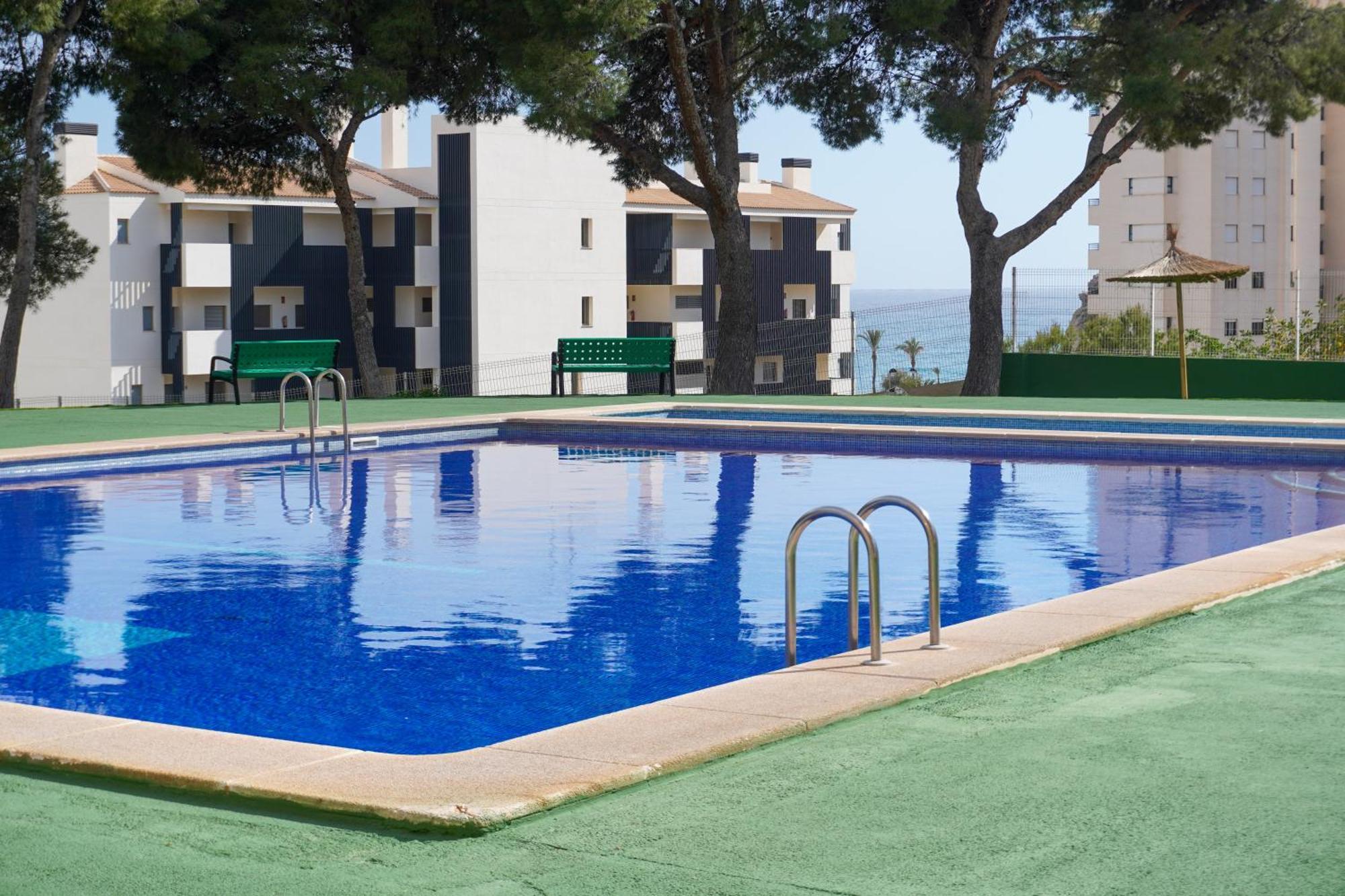 Apartamento Con Piscina En Villajoyosa By Bebalmy Esterno foto
